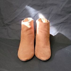 Tan Wedges Booties